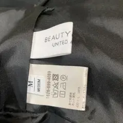 BEAUTY&YOUTH UNITED ARROWS 上品ジャンパースカート黒