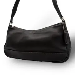 コーチ ショルダーバッグ ワンショルダーバッグ アクセサリーポーチ　ブラック