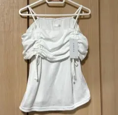 Honeys オフィショルトップス 白