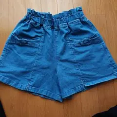 デニム　ショートパンツ 140