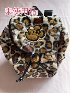 【未使用】東京ディズニーリゾート・ミニーマウス豹柄リュック