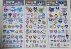 たまごっち 4サイズステッカー　3枚セット