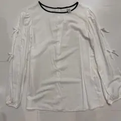 お値下げ　ZARA kids 白 ブラウスのサムネイル