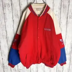 80s アディダス OLD  トリコロール刺繍 ジャージ 80s OLD adidas トリコロール刺繍 ジャージ - メルカリ