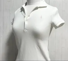 Ralph Lauren ポロシャツ ホワイト　ピンク