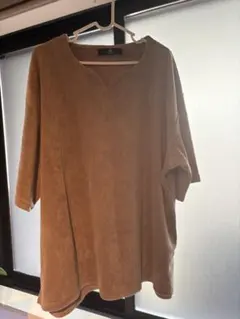 CAMBIO 2026年モデル スエード調 Vネック 半袖Tシャツのサムネイル
