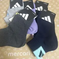 新品5足adidasアディダス女子1921靴下キッズ福助ソックスfukusuke