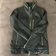 ジュンハシモト ラムレザー ジャケット⁑①