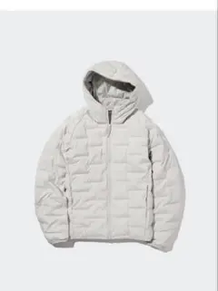 UNIQLOパフテックパーカー ホワイトのサムネイル