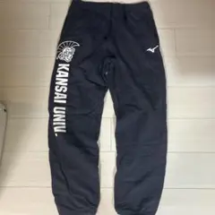 Mizuno KANSAI UNIV. トレーニングパンツ ネイビー　Lサイズ