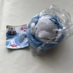 海からひょっこりぬいぐるみ　シロイルカ