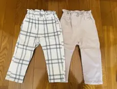 ブランシェス　ボトムス2枚セット90cm未満