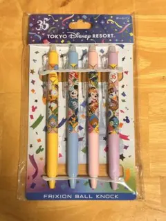 【新品】東京ディズニーリゾート フリクションボールノック 4本セット