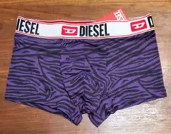 ディーゼル　新品　メンズ　ボクサーパンツ(ゼブラ/パープルS)
