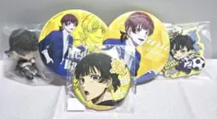 ブルーロック 蜂楽廻 缶バ+ラバスト+マスコット５点セット