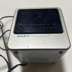 【昭和レトロ】sonyデジタルクロックラジオ