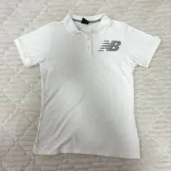 New Balance レディース ポロシャツ L ホワイト 半袖 ゴルフのサムネイル