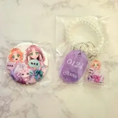 名探偵プリキュア 極楽湯 キーホルダー 缶バッジ 明智あんな