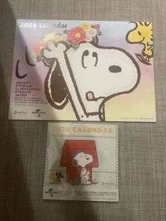 スヌーピー 2026年カレンダー 2冊セット