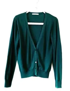 イーハイフンワールドギャラリー 秋冬 コットン綿混 ニットカーディガン F