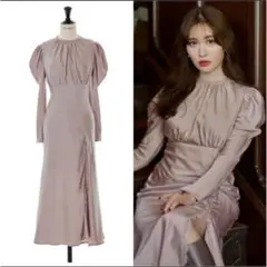 Herlipto Rosa Slit Lace Dress