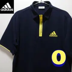 万国旗 old adidas 刺繍ワンポイント 三本線 スリーライン ポロシャツ 