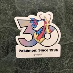 ポケモン 30周年記念ステッカー ルギア ホウオウ セット - メルカリ