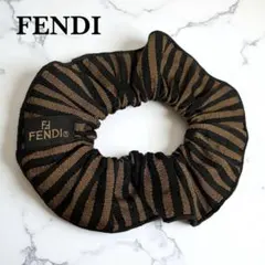 FENDI フェンディ ズッカ柄 FFロゴ シュシュ ヘアアクセサリー - メルカリ