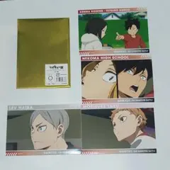 ゴミ捨て場の決戦展　スナップカードセット ハイキュー展 黒尾 孤爪 夜久