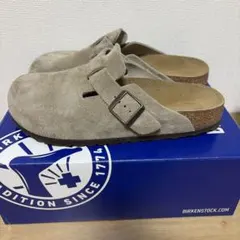 美品Birkenstock Boston スエードレザー28.5ビルケンボストン - メルカリ