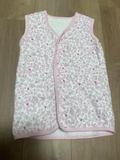 スリーパー　ウサギ柄、ピンク系