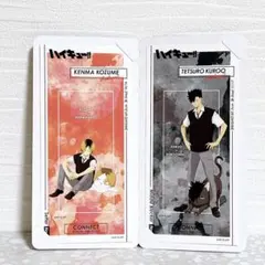 黒尾鉄朗 孤爪研磨 ハイキュー!! きゃらくたぶるステッカーズvol.4 制服