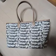 SAMANTHA THAVASA ロゴトートバッグ