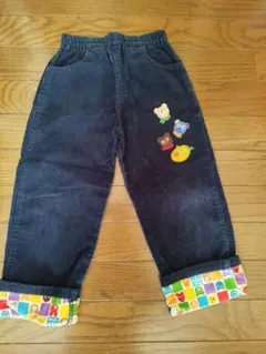 ミキハウス　ダークネイビー 長ズボン110