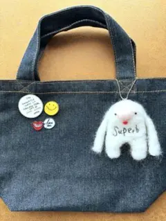 superb!デニムミニトートアンソロポロジーナタリーレテアメコミミナペルホネン