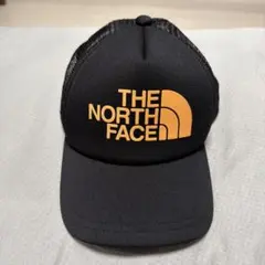 THE NORTH FACE メッシュバックキャップ 黒/オレンジ