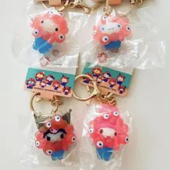 サンリオ ミャクミャク クリア 4個 キティ マイメロ クロミ シナモロール
