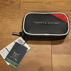 【新品・未使用】TOMMY HILFIGER ポーチ ネイビー