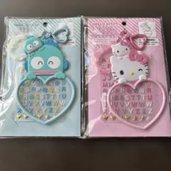 カスタムキーホルダー　ハンギョドン　ハローキティ　サンリオ　推し活