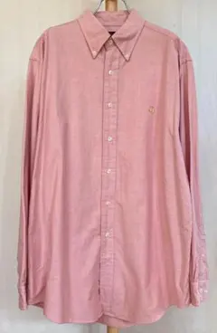 【BROOKS BROTHERS】スーピマコットンオックスシャツ 　レッド