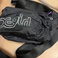 X-girl ボディバッグ ブラック