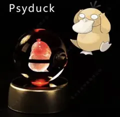 Psyduck クリスタルボール型フィギュア