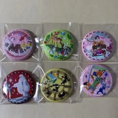 ディズニー　刺繍缶バッジ　2　ズートピア　ベイマックス　おしゃれキャット　等
