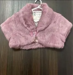 【レア美品】ジルスチュアート　JILLSTUART ラビット　ファー　ボレロ　紫のサムネイル