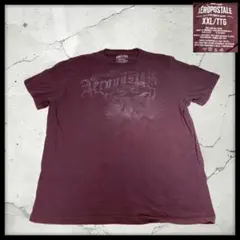エアロポステール Tシャツ XXL エンジ アメカジ デカロゴ アメリカ古着のサムネイル