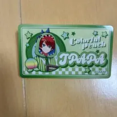 からぴち うり ダイナー お名前バッチ カラフルピーチ おなまえバッチ ダイナー うりさん - メルカリ