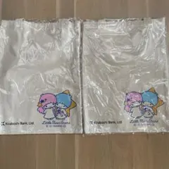 【新品・未使用】リトルツインスターズ トートバッグ 2個セット
