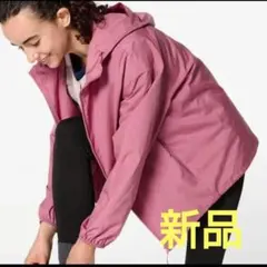UNIQLO ポケッタブルUVカットパーカ ピンク XLのサムネイル