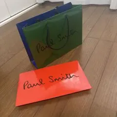 Paul Smith ポールスミス ショップ袋 封筒 各１ 枚