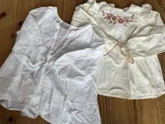 フレアシャツ　キッズ2枚セット